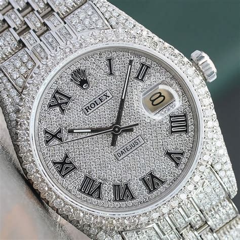 how much is a full diamond rolex